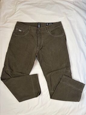 🔥 KÜHL Revolvr Vintage Patina Dye Pants | Evergreen Utility | 38x30 | Gorpcore